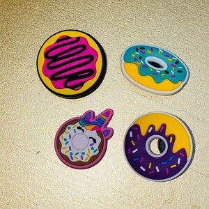 CROCS Donut and Unicorn Charm set